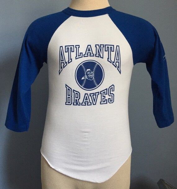 old school atlanta braves shirt