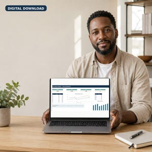 Zero Based Budget, Automated Excel Workbook with Charts and Printable Summary