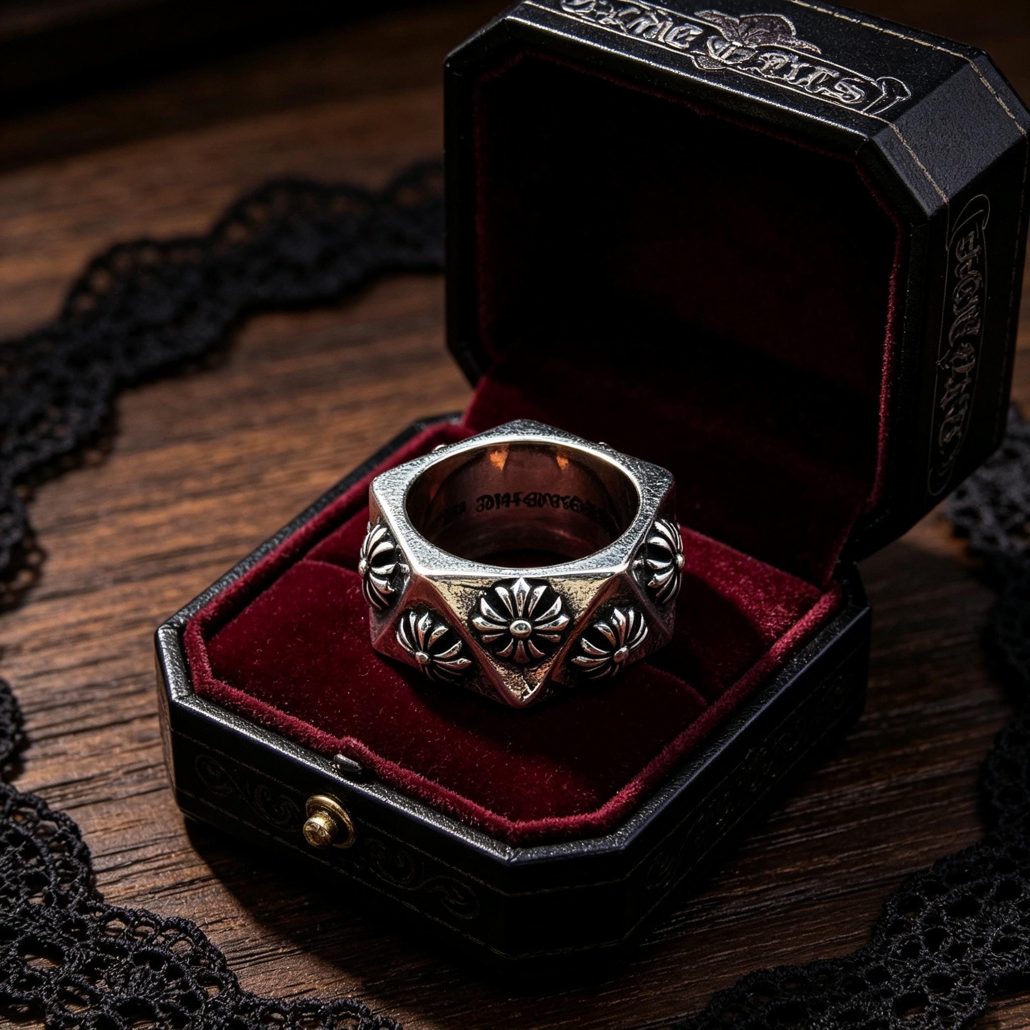 Chrome hearts ring - Etsy 日本