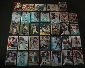 Vintage Team Lot of Jacksonville Jaguars Greats Football Cards -Jags Card Lot -T. Boselli, Fred Taylor, Jimmy Smith, J. Stewart,Leftwich,etc