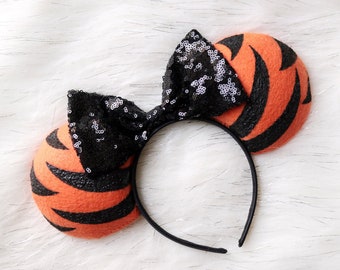 Tigger Inspired Minnie Mouse Ears