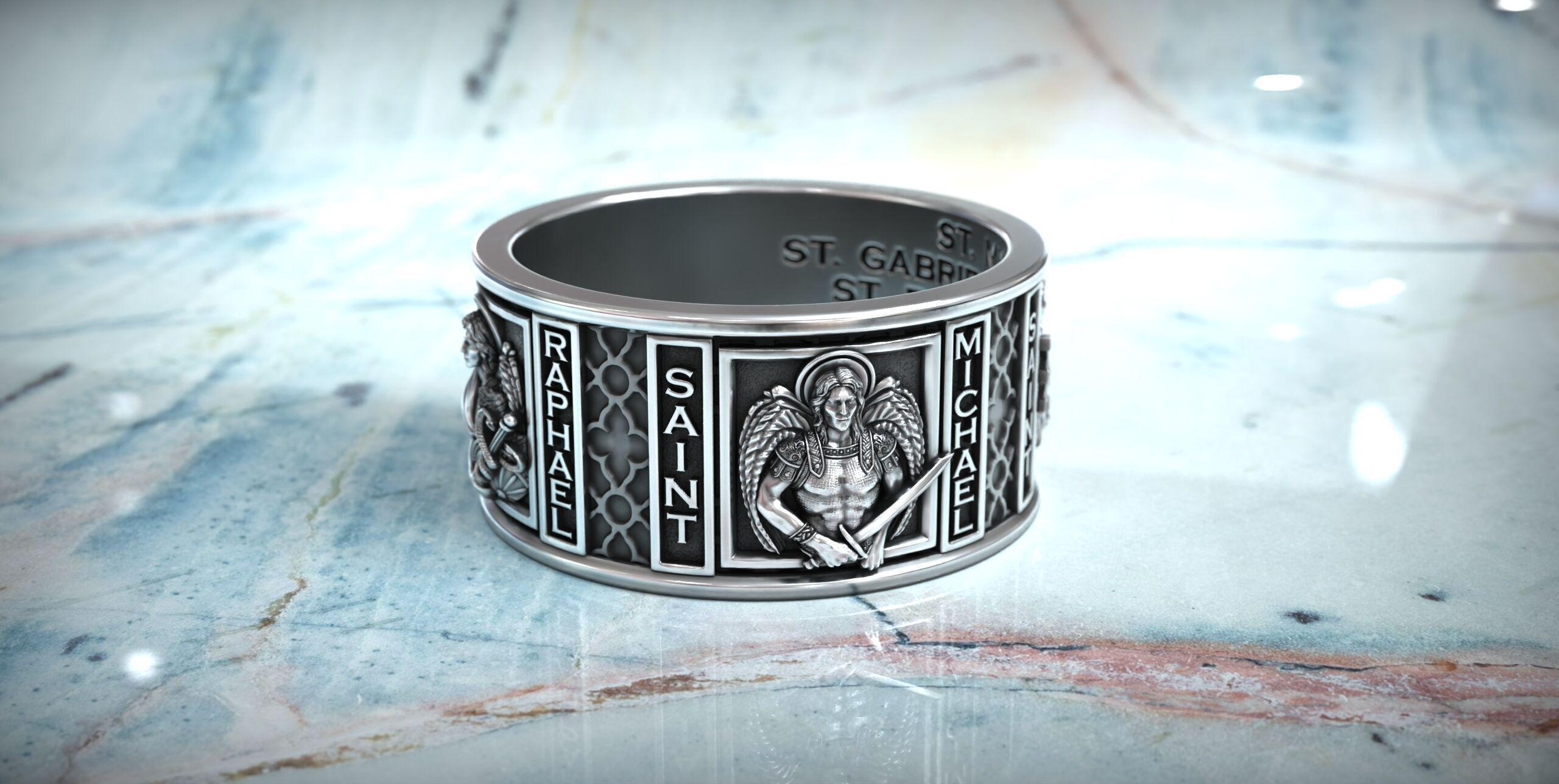 Archangel Ring - Etsy