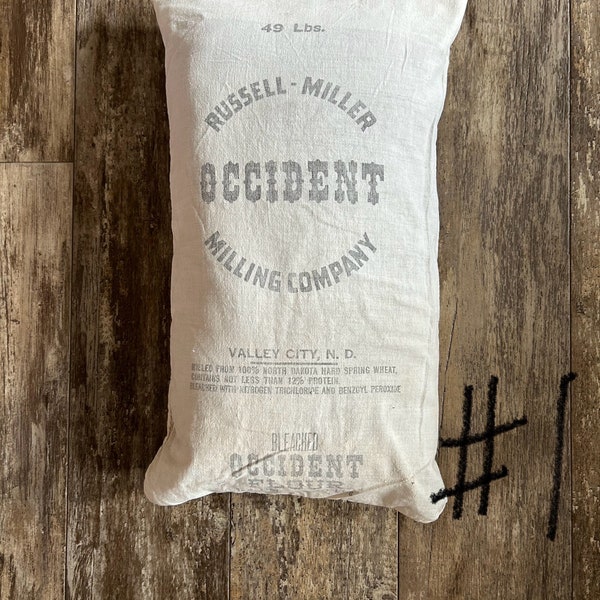 Authentic 1950’s Flour and Feed Sacks, flour sack, feed sack, vintage fabric, craft supplies