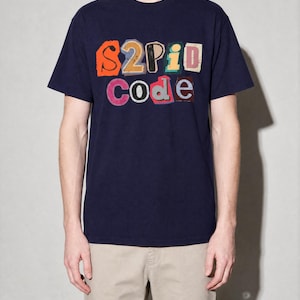 T-shirt con codice S2pid, regalo per programmatori in stile lettera di riscatto, maglietta Comfort Colors