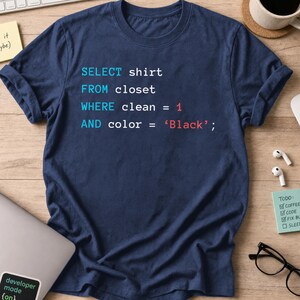 SQL-programmerare, SQL-programmerare, nörd, gåva Navy
