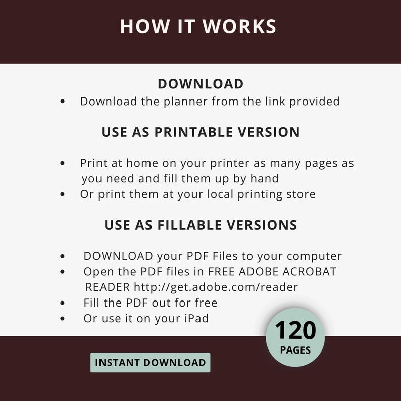 2026-2027 Planner (120 Pages) | Editable Canva Template | PLR Resell Rights | Digital Planner Bundle image 11