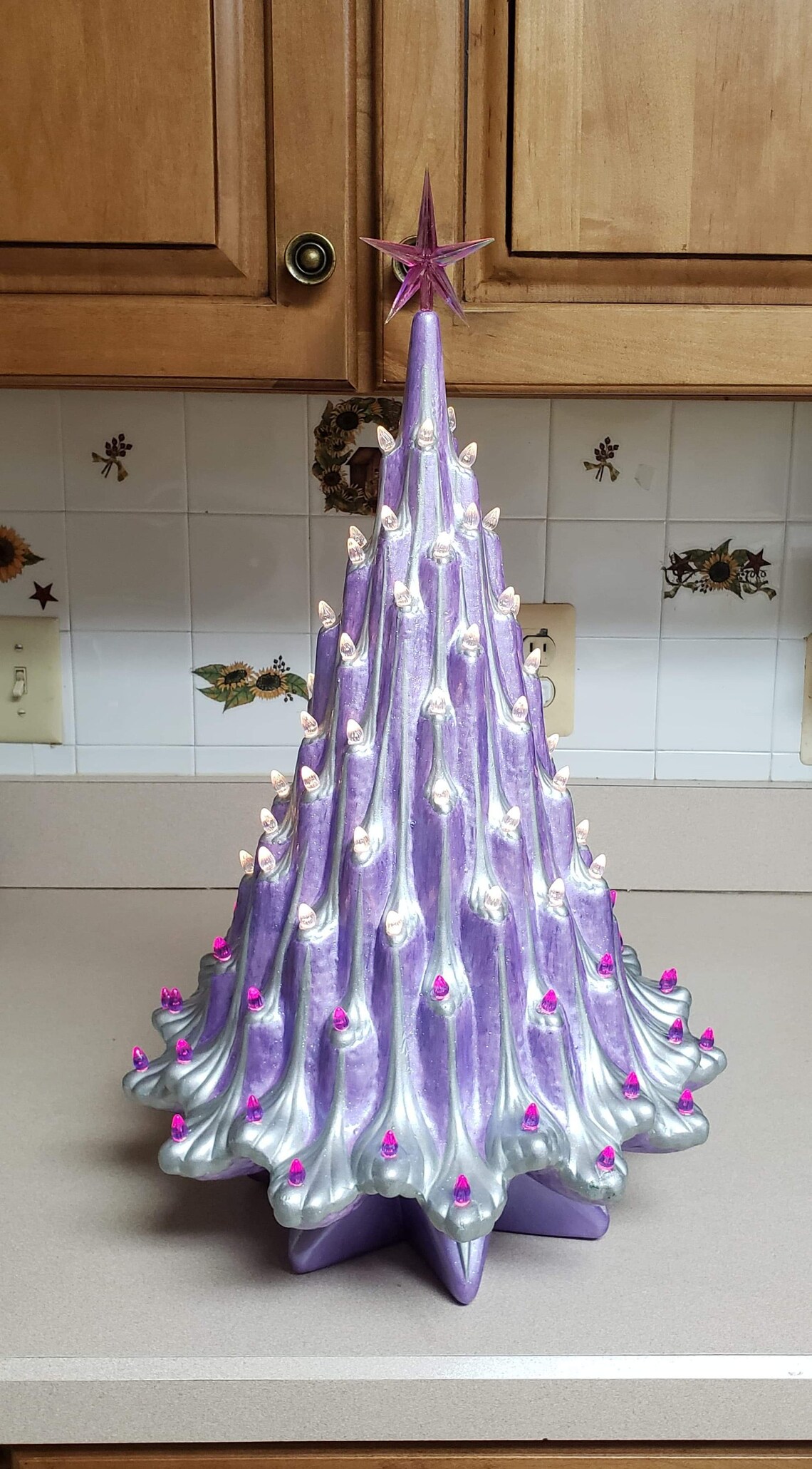 Ceramic Lava Christmas Tree Etsy