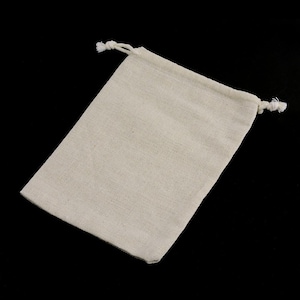 5 ou 10 Pochettes / Pochons 17 x 12cm en coton , aspect brut, lin  ! Création diy customisation transfert emballage cadeau noël