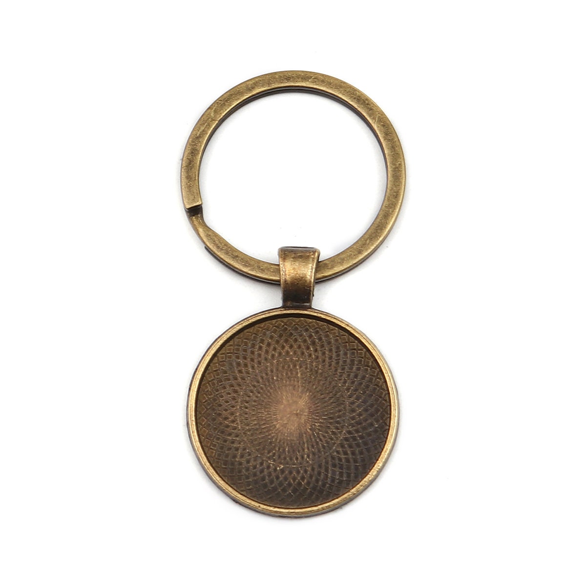 8 anneaux porte-clé anneaux rond,30x3mm, métal ,bronze - Porte clé -  Miracles Merceries