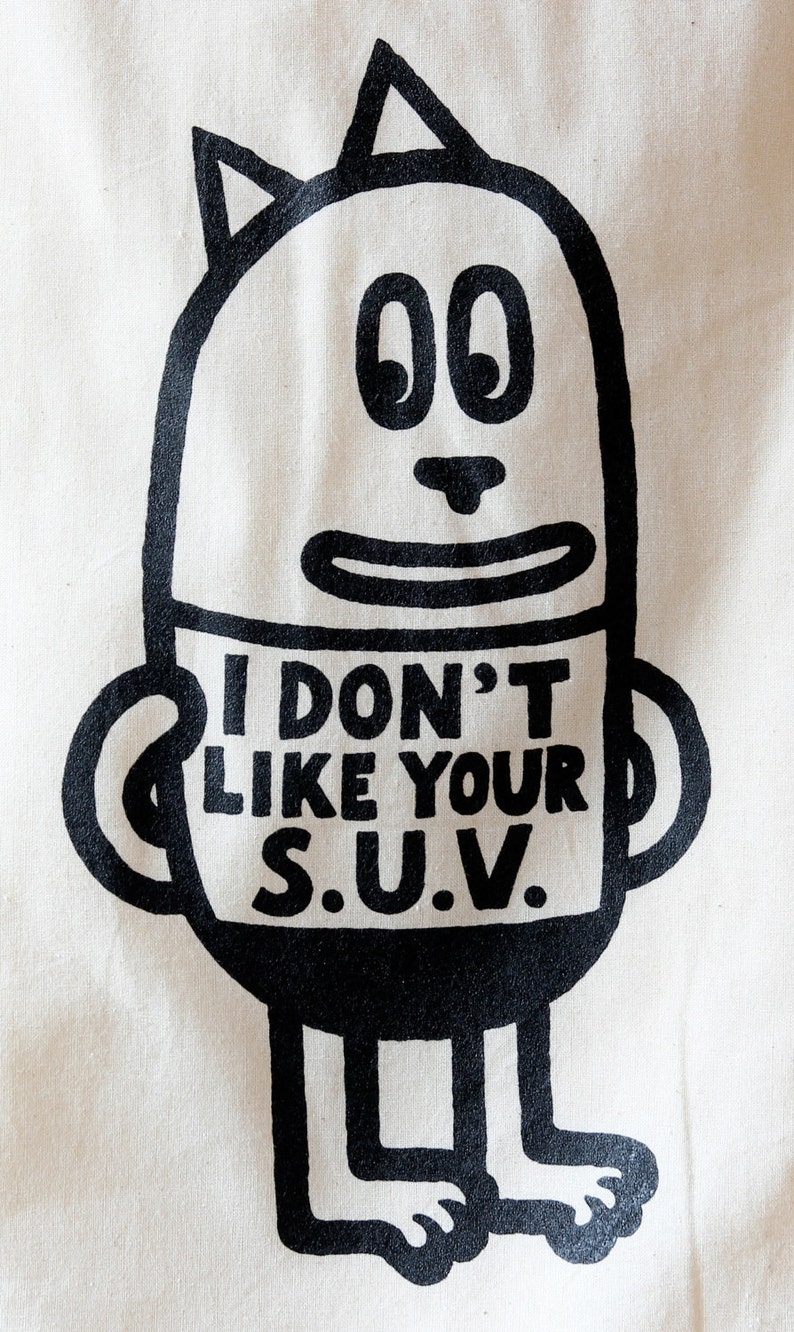 Gymbag, Illustration, I Don't Like Your S.U.V. image 2