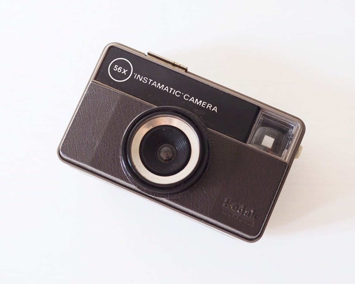 Vintage Kodak 56x Brown Instamatic Camera Film Analog Etsy