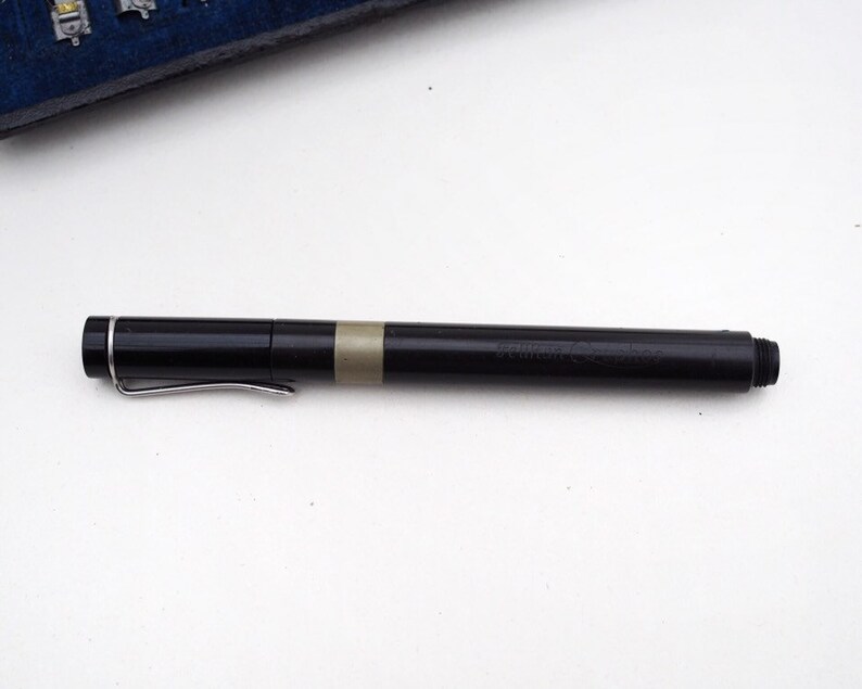 Vintage Pelikan Graphos technical drawing calligraphy pen and nib set in original case