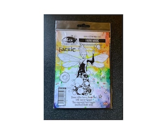 Visible Image Faerie Magic Clear Stamp set Fairy fairies Card making Journals Scrapbook Papercrafting