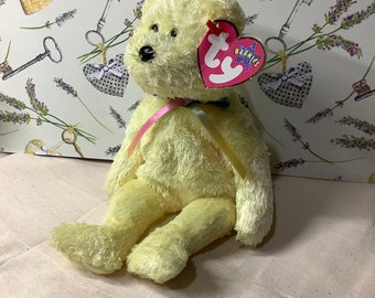 Ty Beanie Babies Retired Plush Toy Sherbert rare with errors 2001