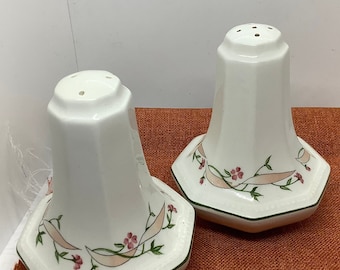 Johnson Brothers Eternal Beau Condiment Salt & Pepper shakers set