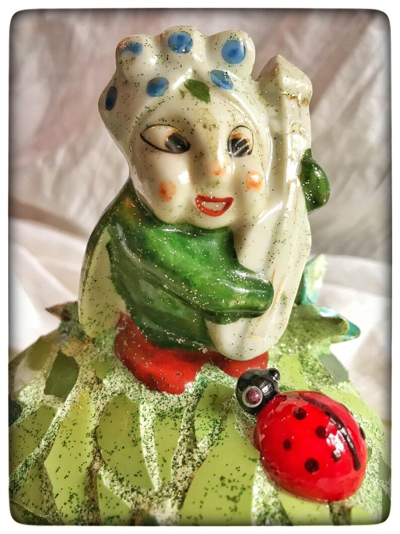 entomologist gift Ceramic jewelry box teacher gift ladybug gift gift for gardener garden gift mosaic jewelry box ring box