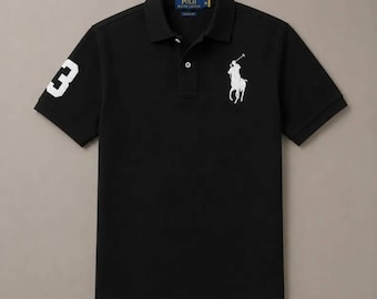 Polo para hombre, prenda de moda para el día a día / Regalo para él, estilo preppy, para jugar al golf