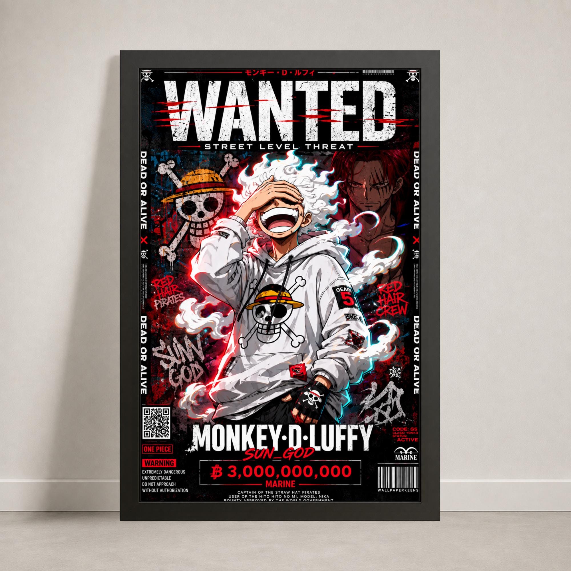 Luffy Poster - Etsy