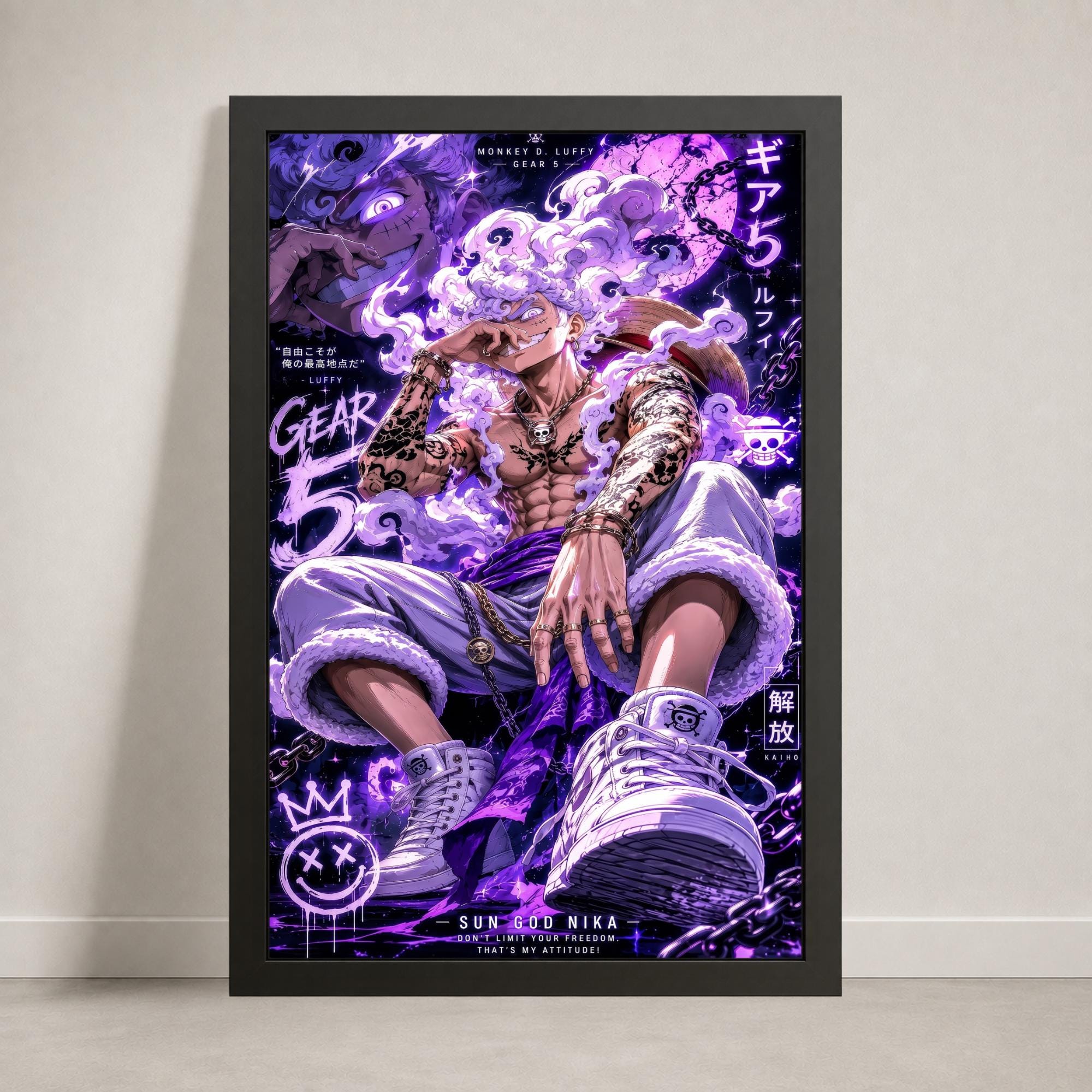 Luffy Poster - Etsy