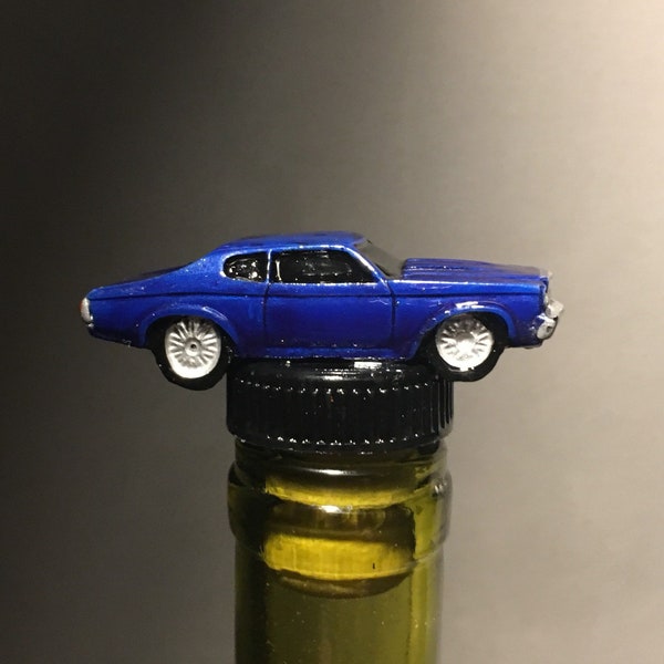 Plymouth Duster Bottle Stopper to decorate your liquor bottle or use as a wine stopper!