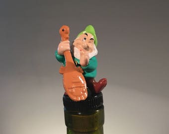 Sevan Dwarf's Bottle Stopper, Use in a wine or liquor bottle!