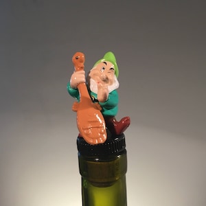 Sevan Dwarf&#39;s Bottle Stopper, Use in a wine or liquor bottle!