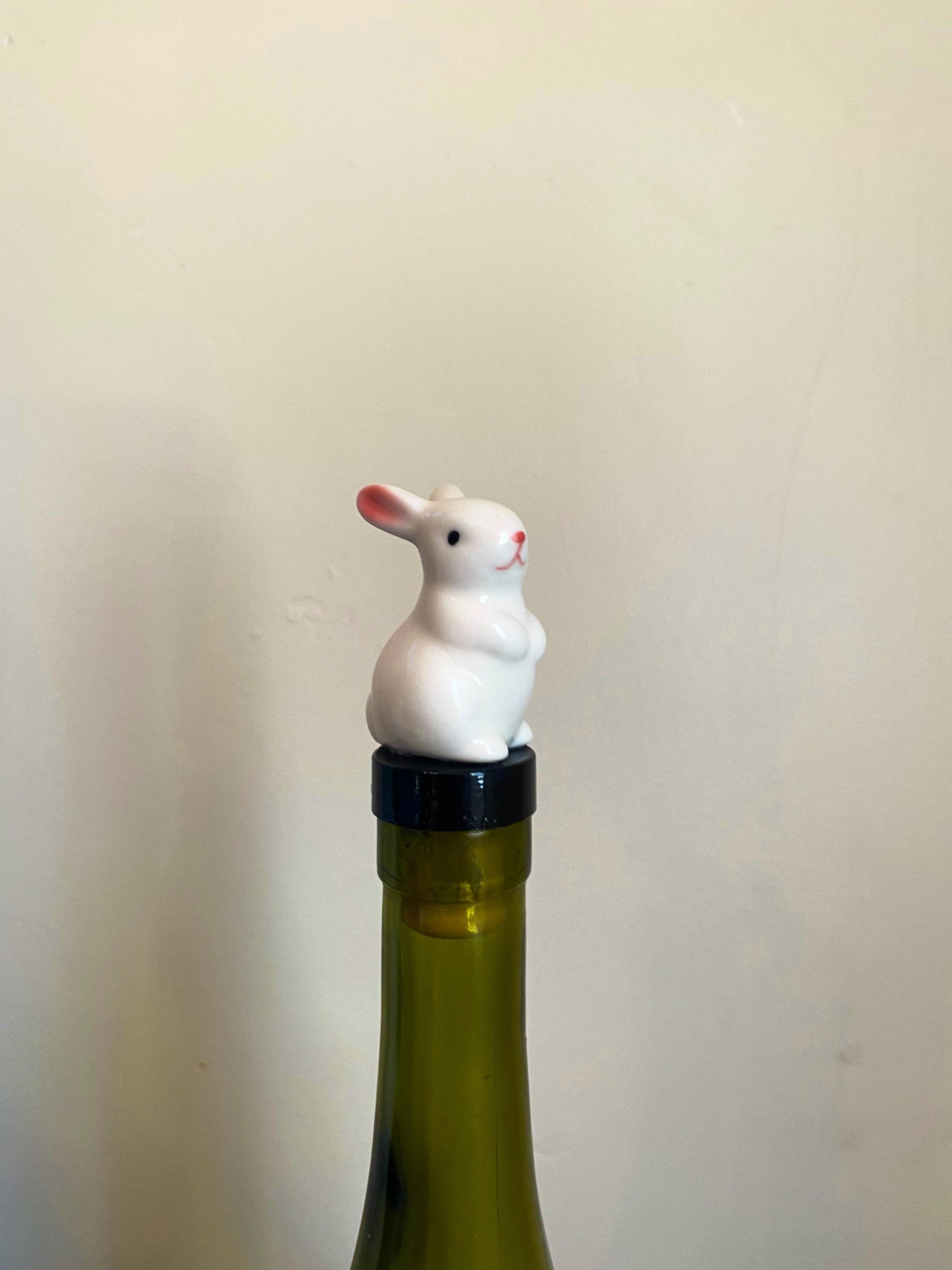 Rabbit wine stopper discount
