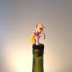 My Little Pony Wine Stopper, Brony, BronyCon, Honey Rays, Brony Gift, Wine Charm, Wine Cork, Wine Lover, Wine Gifts, Cartoon Wine Stopper