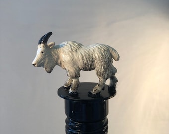 Goat Wine Stopper, Mountain Goat, Ram, Wine Bottle Stopper, Wine Gifts, Kitchenware, Bar Gift Animal Lover Gift, Gift Idea, Wine, Bar