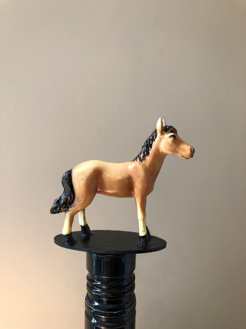 Flip Top Bottle - Girl Horse