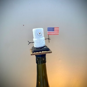 Smor Bottle Stopper. Use for a wine or liquor bottle . Great gift!