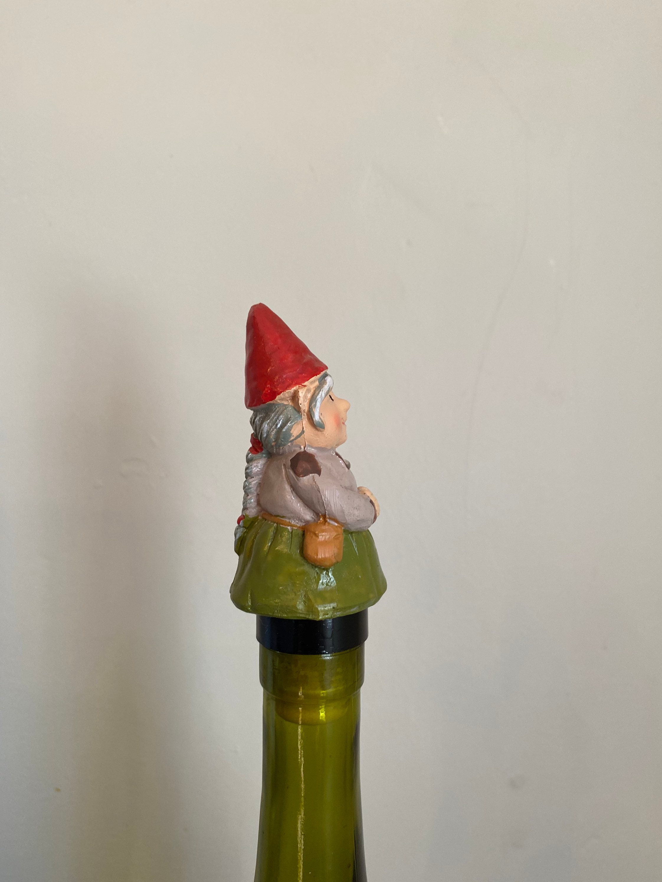 Gnome Wine Stopper Gnome Gift Wine Gifts Gnome Collector Etsy Australia