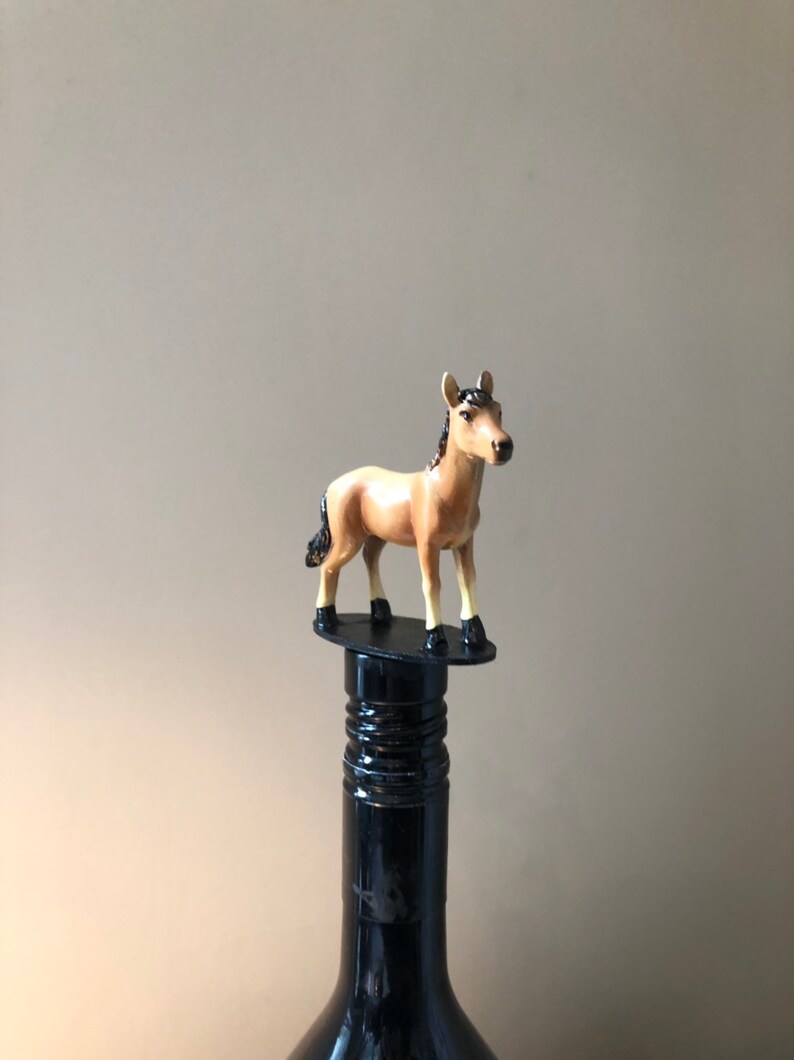 Flip Top Bottle - Girl Horse main image 1