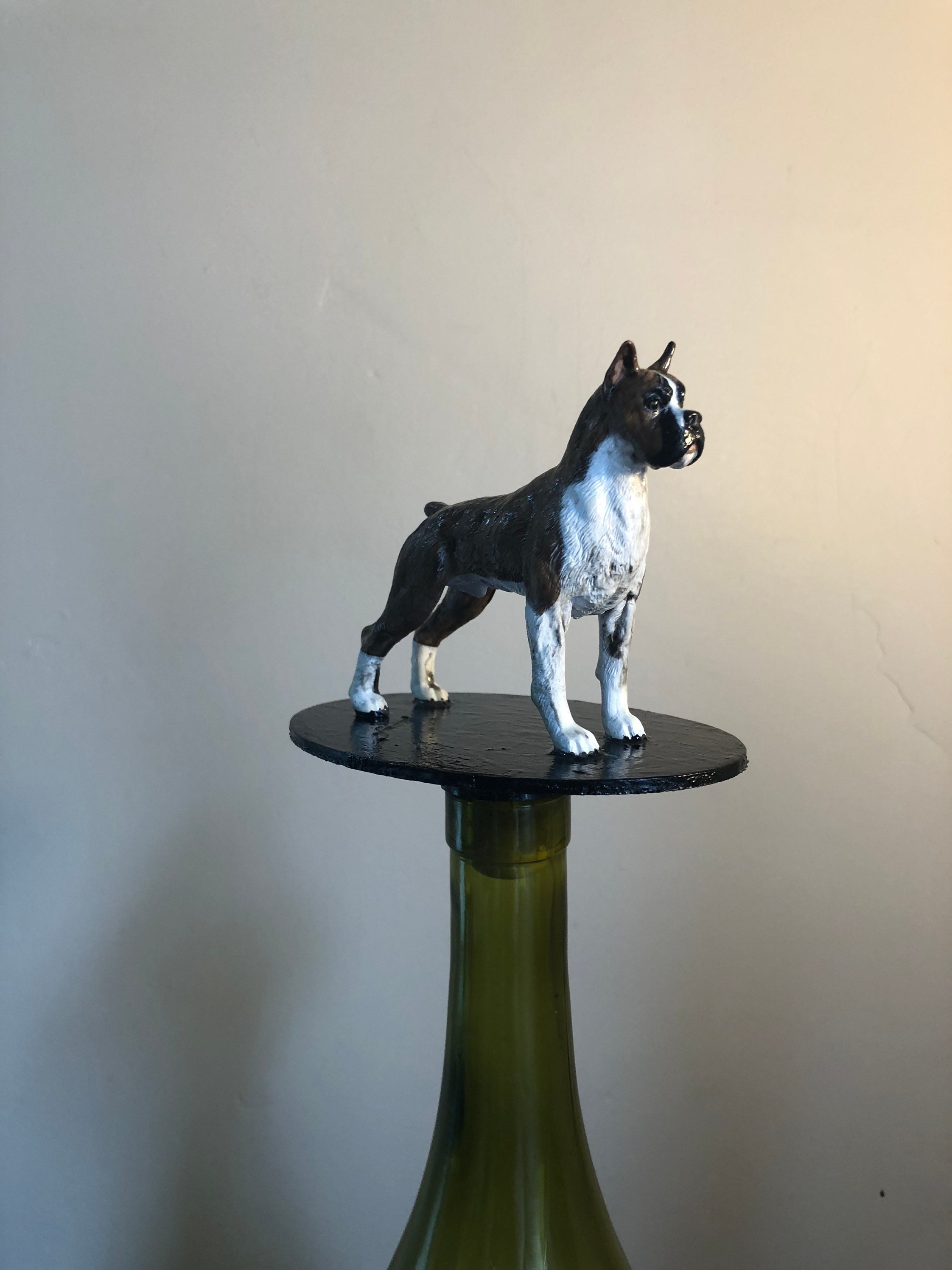Great Boxer Bottle Stopper Dog Stopper Wine Stopper Wine Etsy