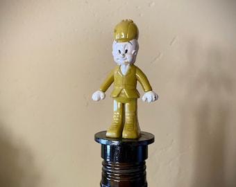 Elmer Fudd Bottle Stopper. Top your wine or liquor bottle with this unique topper.