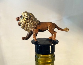 Beautiful Lion Bottle Stopper