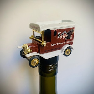 Good Humor Ice Crean Truck Bottle Stopper. Fantastyczny, wyjątkowy prezent i dodatek do baru!