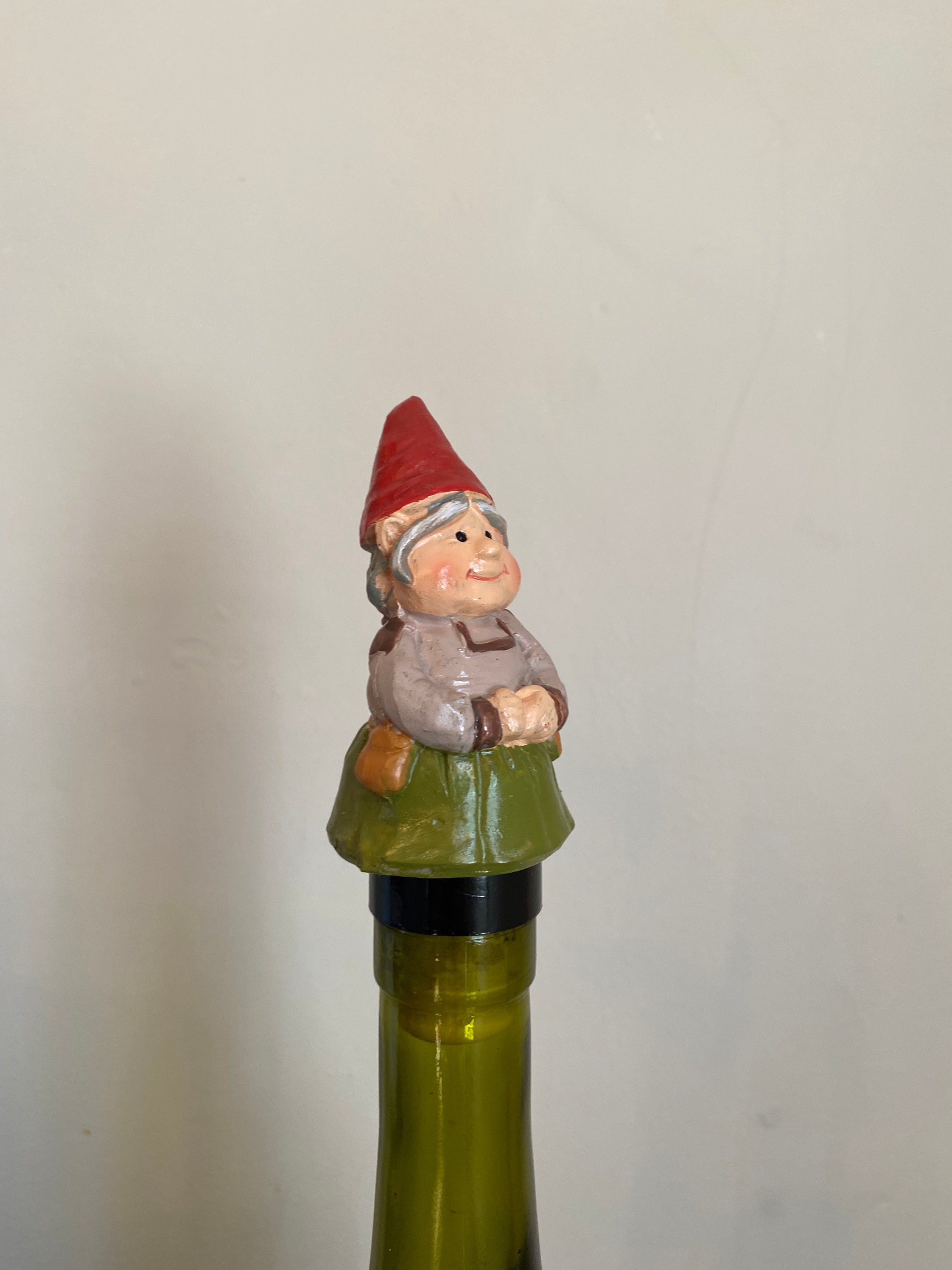 Gnome Wine Stopper Gnome Gift Wine Gifts Gnome Collector Etsy Australia