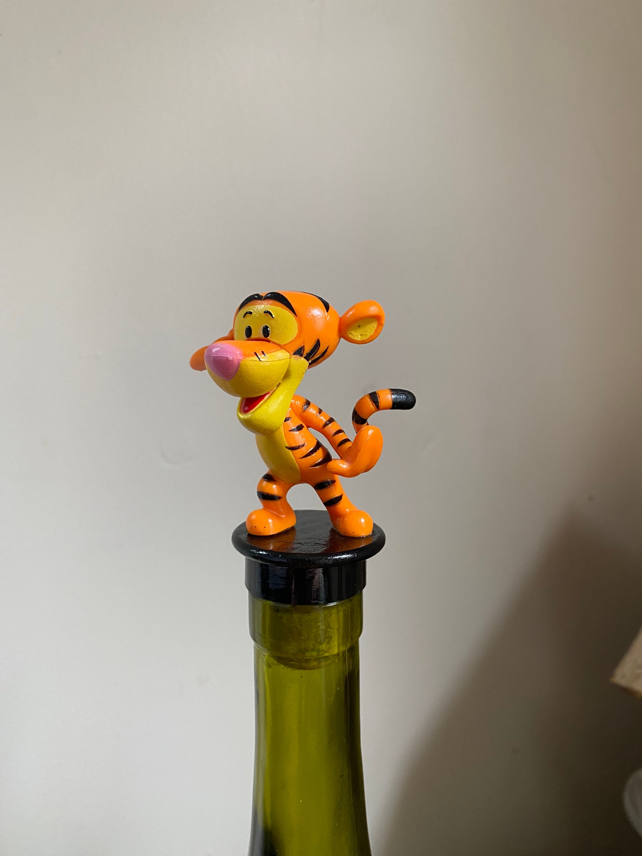 Tigger Bottle Stopper Disney Gift Wine Stopper Disney Etsy