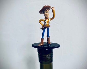 Woody Cartoon Bottle Stopper . Great Animated Movie Bar Gift! Wine Lover, Drinking Gift, Wine, Alcohol