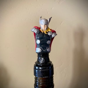 Thor bottle stopper. Great detail can be used in a wine or liquor bottle.
