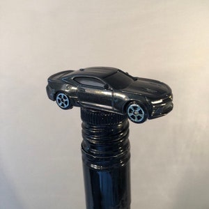 Camaro Bottle Stopper use in a liquor or wine bottle! Fun Chevrolet and Classic Car Wine Gifts for the kitchen and bar! Car lover gifts.