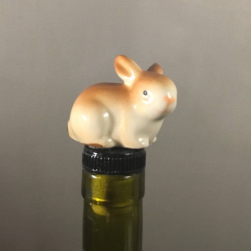 Easter Bunny. Easter Rabbit. Bottle Stopper Rabbit. Wine Etsy