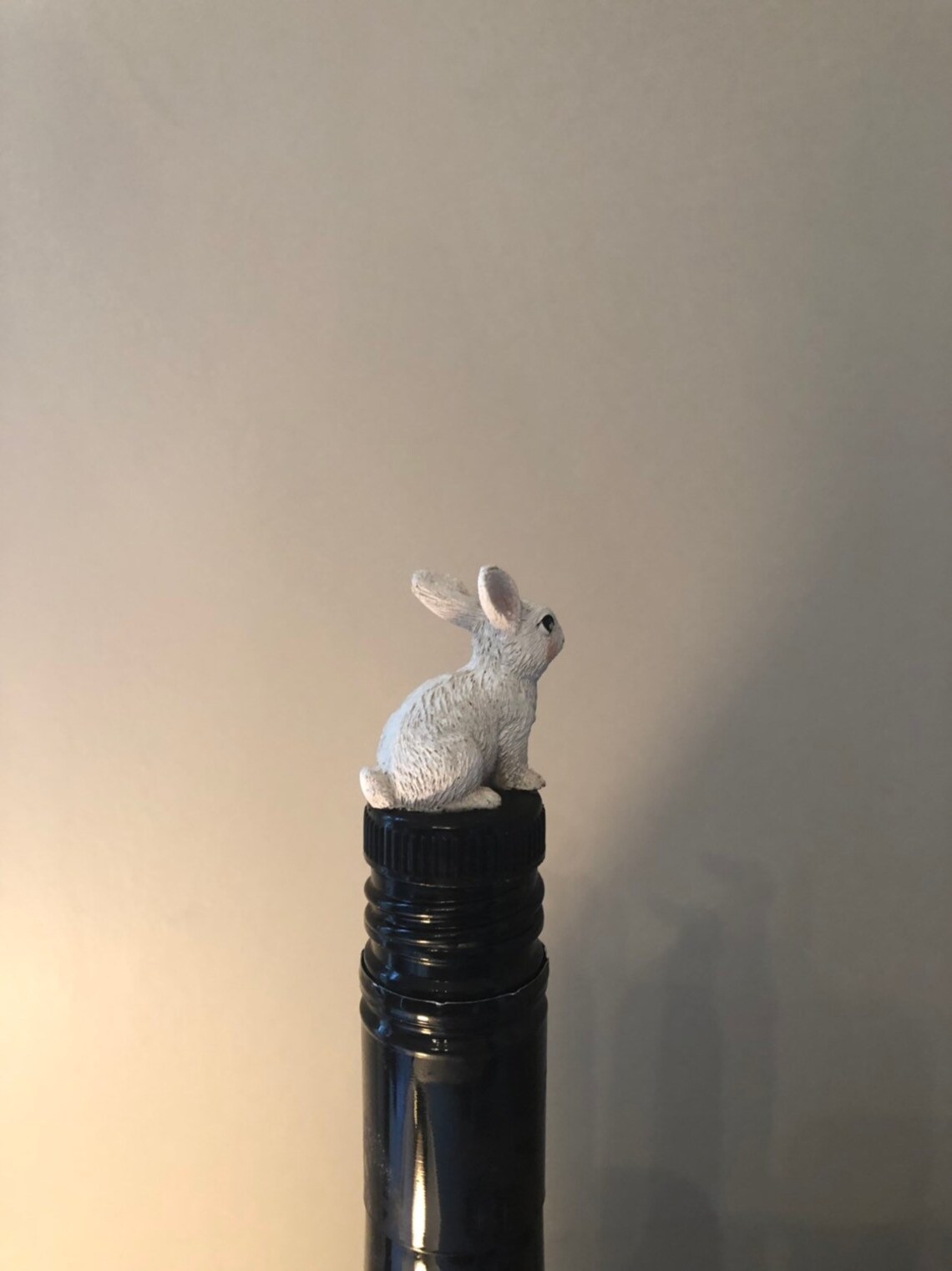 Handmade Rabbit Bottle Stopper Ise in a Wine or Liquor Bottle Etsy