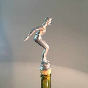 Female Swimmer Bottle Stopper