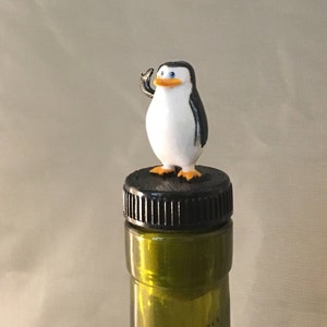 Madagascar the Movie Bottle Stopper use in a wine or liquor bottle!