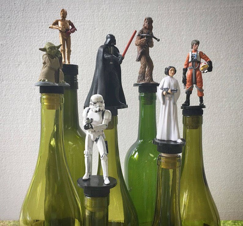 Star Wars Wine Bottle Stopper, Poe Dameron can decorate your bar in style. image 6