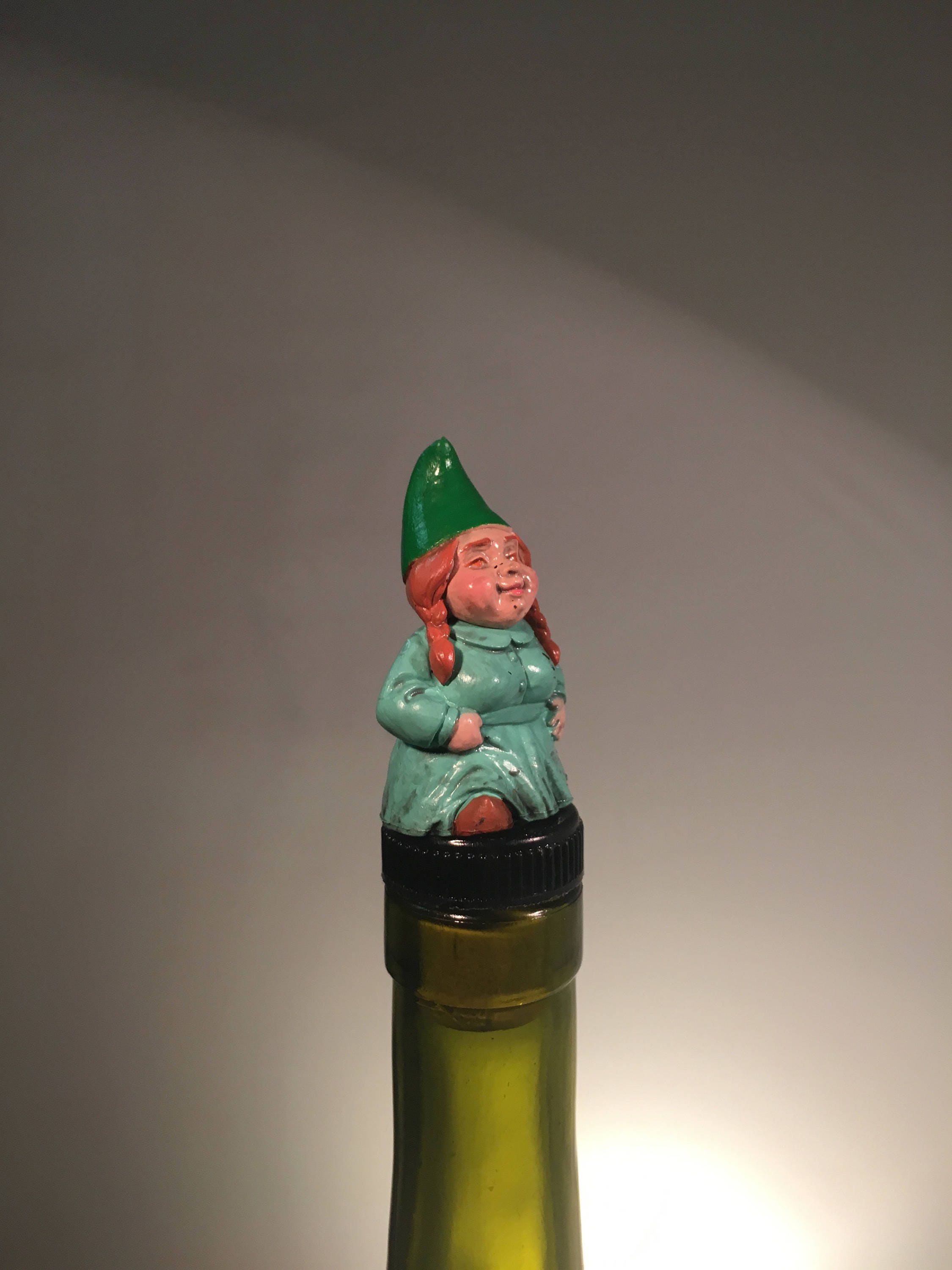 Gnome Bottle Stopper for a Wine Bottle or Liquor Decoration. Etsy