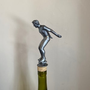 Swimmer Bottle Stopper for a liquor or wine bottle! unique Swimmer Gift, Male Swimmer, Swimming Gift, Wine Gift, Game Room, Swim Team, Alcoh