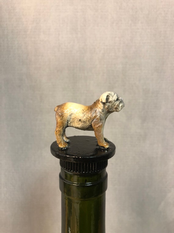 FRENCH BULLDOG DOG WINE STOPPER